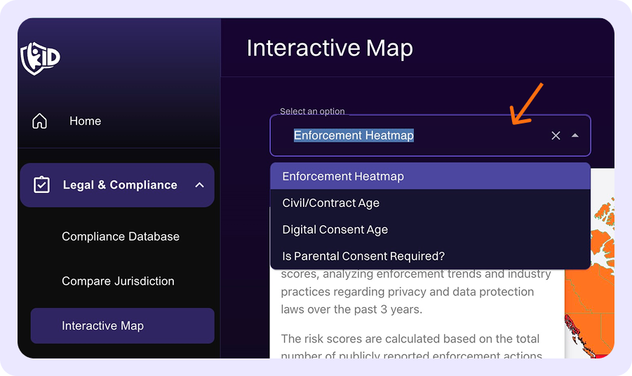 GCD - Interactive Map